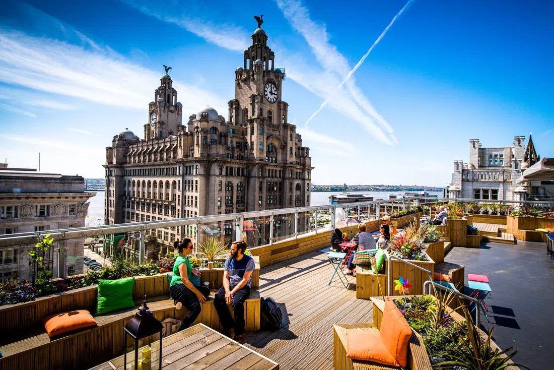 Goodness Gracious Roof Garden, Liverpool
