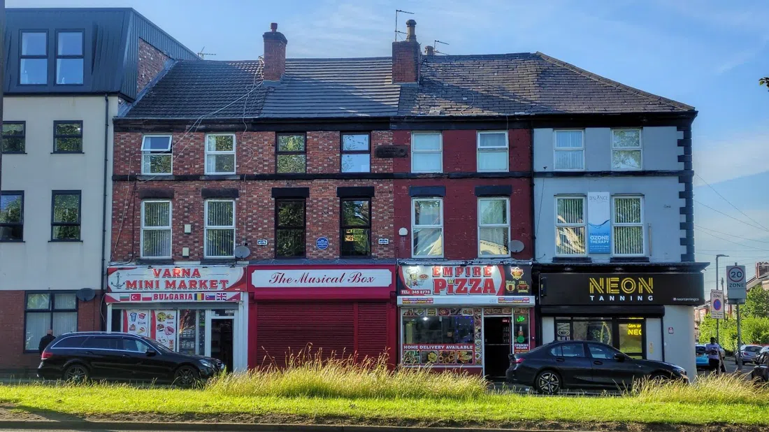 The Musical Box Record Shop, Liverpool