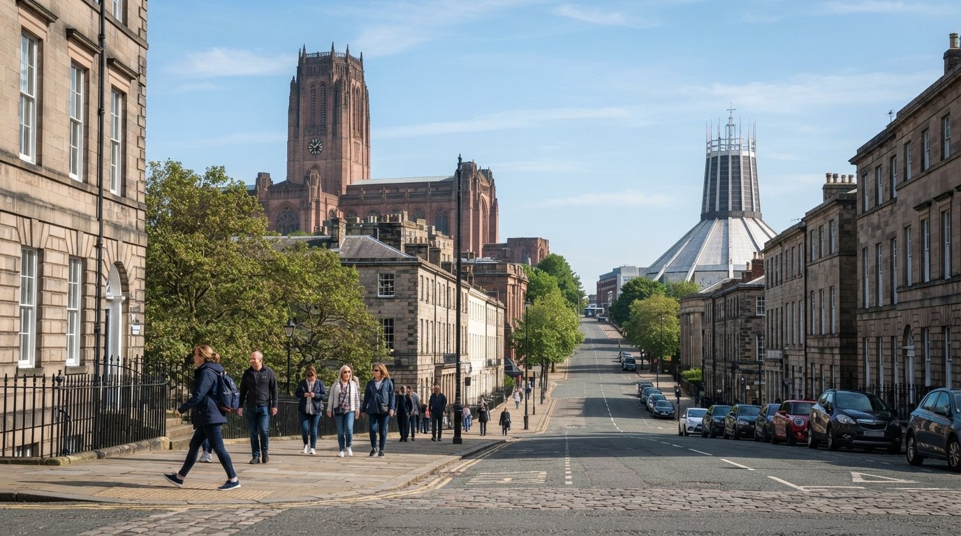 Georgian Quarter, Liverpool: cathedrals, culture and Hope Street after dark